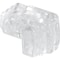 Prime-Line Mirror Clips, 1/4 in. Offset, Clear, Includes Installation Fasteners, PK50 MP9003-A - alternate 1